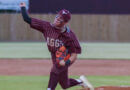 Big plays on the bases and Eaton no hitter lead Aggies to second round playoff win
